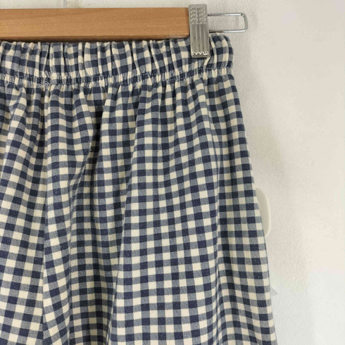 FLASH レースハートデザイン チェックパンツ レディース