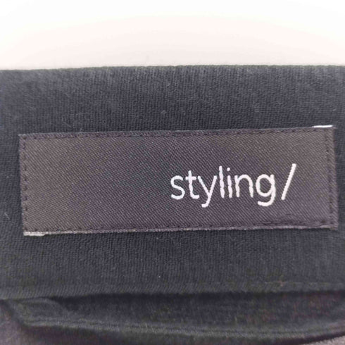 スタイリング styling バックサテンジャケット レディース 0