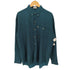 Maple チェック 格子刺繍 ボタンダウン 長袖 シャツ メンズ 3