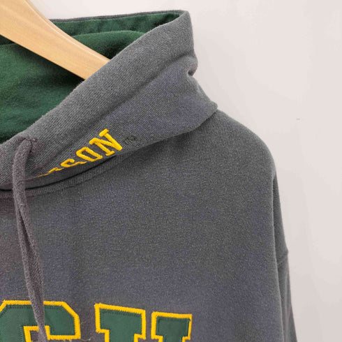 stadium athletics カレッジ 刺繍 プルオーバー パーカー メンズ import:L
