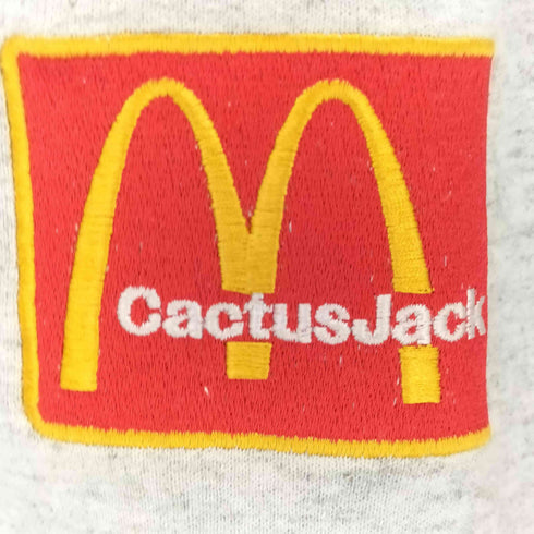 カクタスジャック CACTUS JACK 企業ロゴ スウェットプルオーバー メンズ S