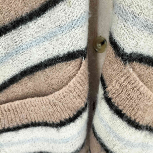 アクネストゥディオズ ACNE STUDIOS ボーダーニットカーディガン レディース S