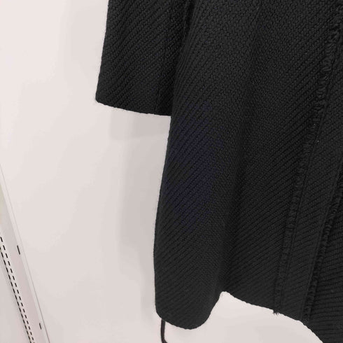 オット otto 襟ラビットファー ツイードコート レディース JPN:M