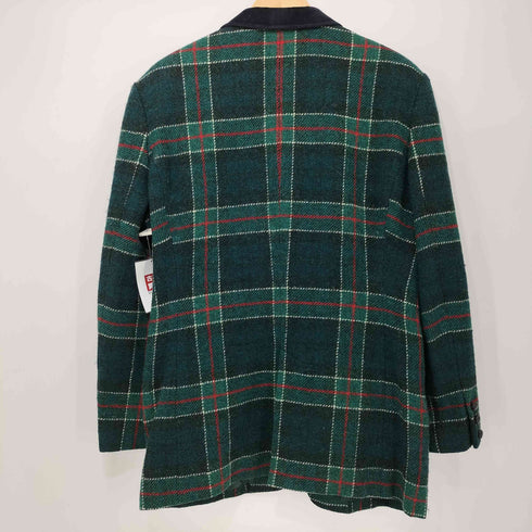 ハリスツイード Harris Tweed チェックツイード4Bテーラードジャケット レディース JPN:L