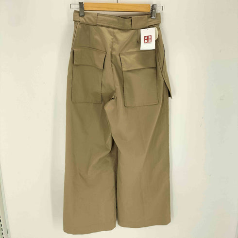 アストラット ASTRAET フロントポケット ベルト ワイドパンツ レディース 0