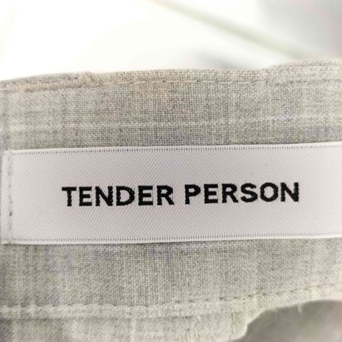 テンダーパーソン TENDER PERSON Ball Studs Wide Slacks Pants レディース 1