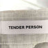 テンダーパーソン TENDER PERSON Ball Studs Wide Slacks Pants レディース 1