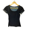 フォクシーニューヨーク FOXEY NEW YORK S/S 袖レースデザイン ベロアトップス レディース JPN:38