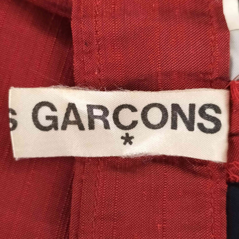 コムデギャルソン COMME des GARCONS 玉虫 サイドジップ ノータック スラックスパンツ レディース JPN:M