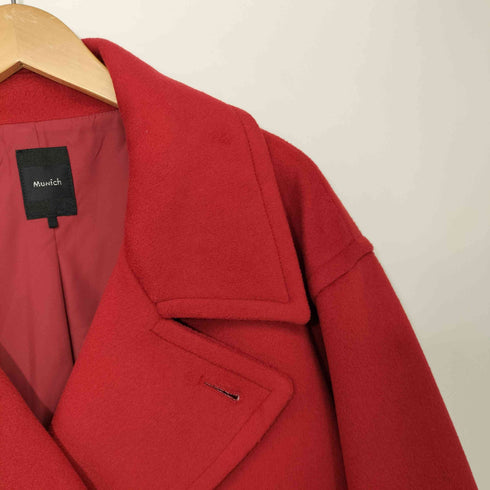 ミューニック Munich 24AW ウォームジャージ ナイロンツイルドッキングダブルコート レディース JPN:XS