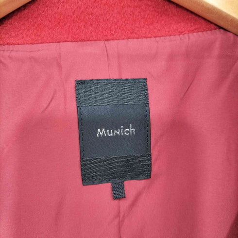 ミューニック Munich 24AW ウォームジャージ ナイロンツイルドッキングダブルコート レディース JPN:XS