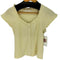 マウジー moussy V NECK FRILL RIB トップス レディース FREE