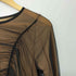 レイビームス Ray BEAMS 24SS チュール アシメ ギャザー トップス レディース