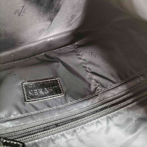 ローレンラルフローレン LAUREN RALPH LAUREN クロコ型押 ホーボー ショルダーバッグ レディース