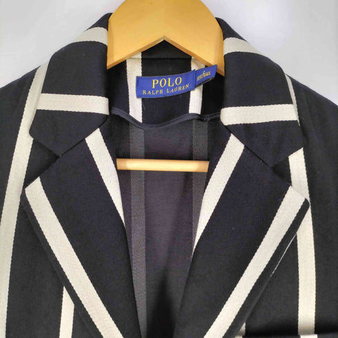 ポロラルフローレン POLO RALPH LAUREN コットン混 ウール 2B テーラードジャケット レディース 2