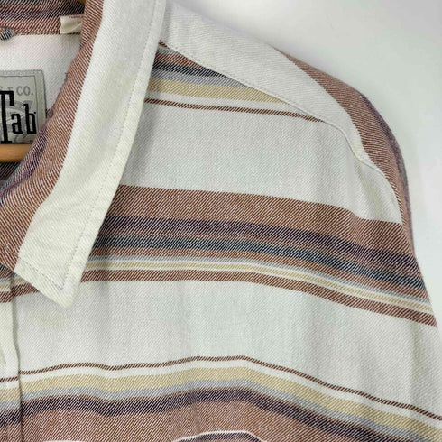 リーバイス Levis SILVERTAB(TM) 2 ポケットシャツ ホワイト KINGSLEY STRIPE メンズ import:XL