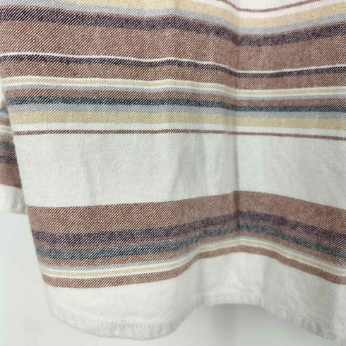 リーバイス Levis SILVERTAB(TM) 2 ポケットシャツ ホワイト KINGSLEY STRIPE メンズ import:XL