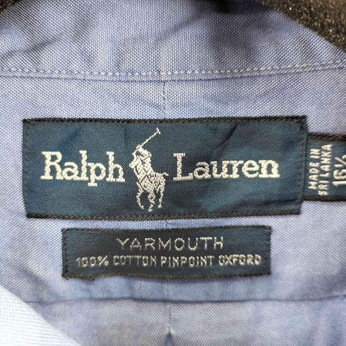ラルフローレン RALPH LAUREN YARMOUTH スモールポニー刺繍 L/S BD シャツ メンズ 16 1/2