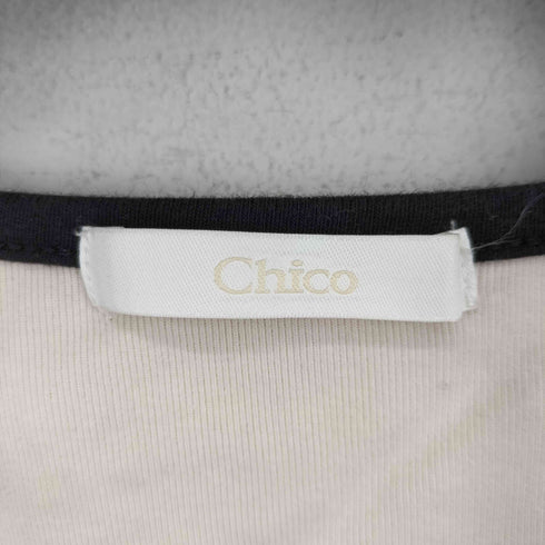 チコ Chico 刺繍 クロップドカットソー レディース