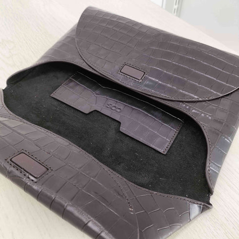 コス COS CROC-EFFECT LEATHER POUCH メンズ