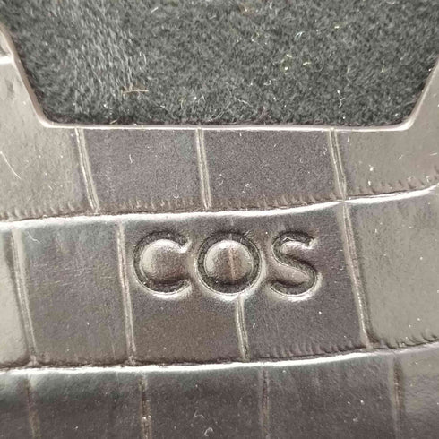 コス COS CROC-EFFECT LEATHER POUCH メンズ