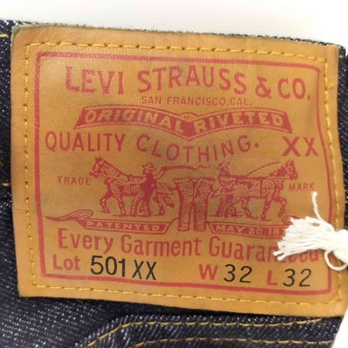 リーバイスヴィンテージクロージング Levis Vintage Clothing 501XX 1947年モデル ジーンズ ダークインディゴ ORGANIC リンス メンズ W32 L32