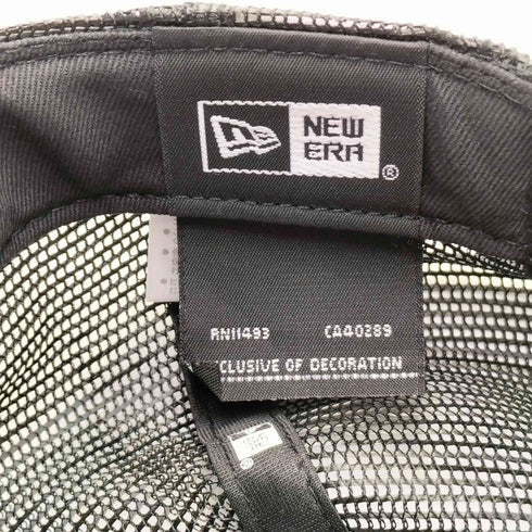 ニューエラ NEW ERA ボックスロゴ 6パネル ベースボール メッシュキャップ メンズ