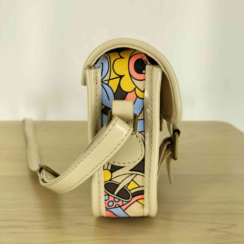 ドクターマーチン Dr.Martens 総柄 サッチェル ショルダー バッグ レディース