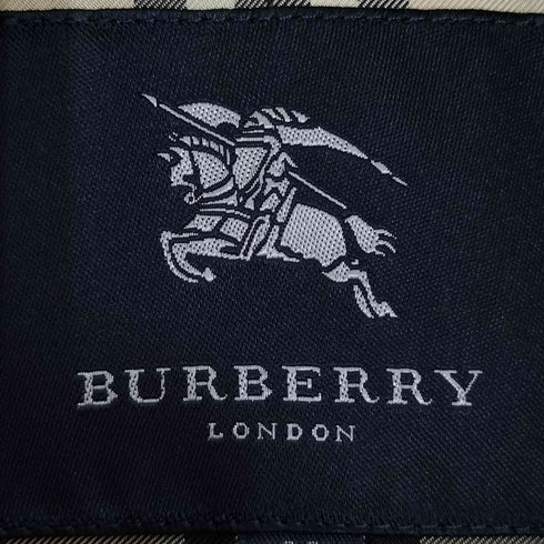 バーバリーロンドン BURBERRY LONDON 裏地ノバチェック ウール混 アンゴラ 比翼 ベルテッド ジャケット レディース JPN:38