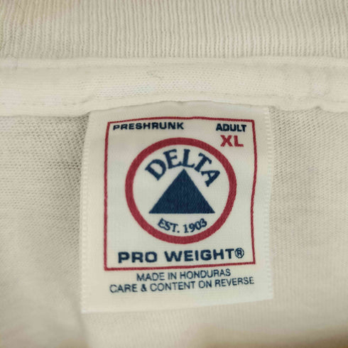 デルタ DELTA 90s アメフトチームロゴプリントTシャツ メンズ XL
