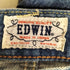 エドウィン EDWIN 504 LOOSE STRAIGHT USED加工 ジップフライデニム メンズ 31inch