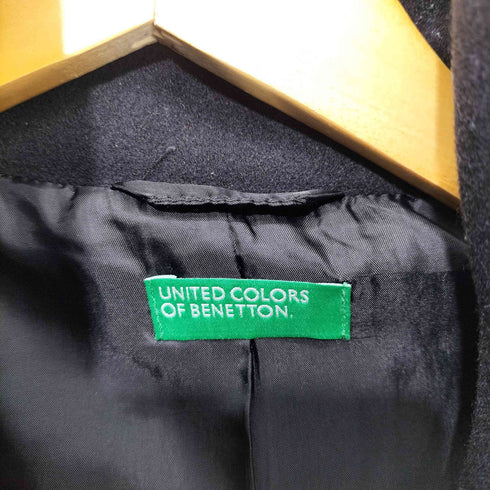 ユナイテッドカラーズオブベネトン UNITED COLORS OF BENETTON ハイネックウールコート レディース EUR:42