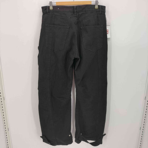 ザラ ZARA デニム マルチポケット カーゴパンツ メンズ US:32-33