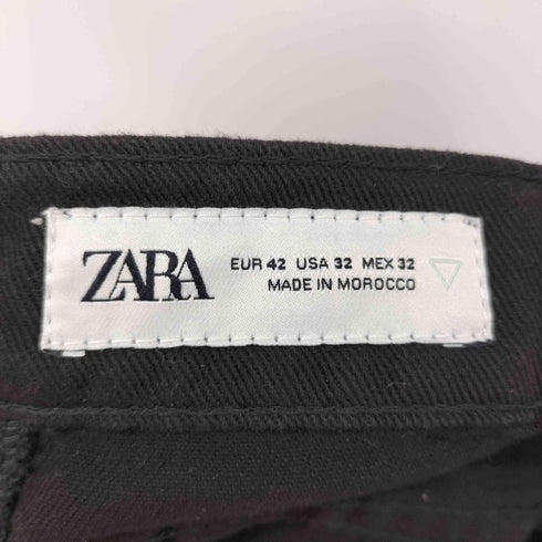 ザラ ZARA デニム マルチポケット カーゴパンツ メンズ US:32-33