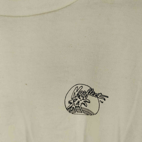 80s USA製 ヤシの木 プリント Tシャツ メンズ L