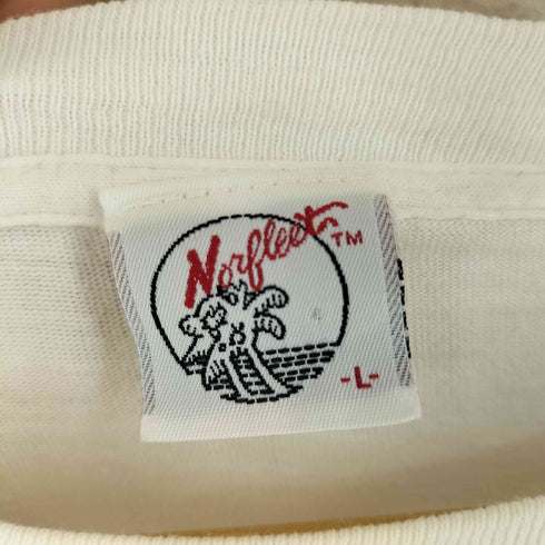 80s USA製 ヤシの木 プリント Tシャツ メンズ L