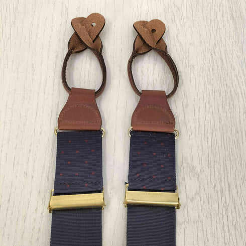 ブルックスブラザーズ BROOKS BROTHERS ドット サスペンダー メンズ