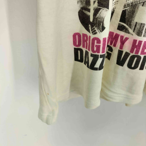 コルザ C・O・L・Z・A ラメプリント クロップドラグランスリーブTシャツ レディース JPN:M