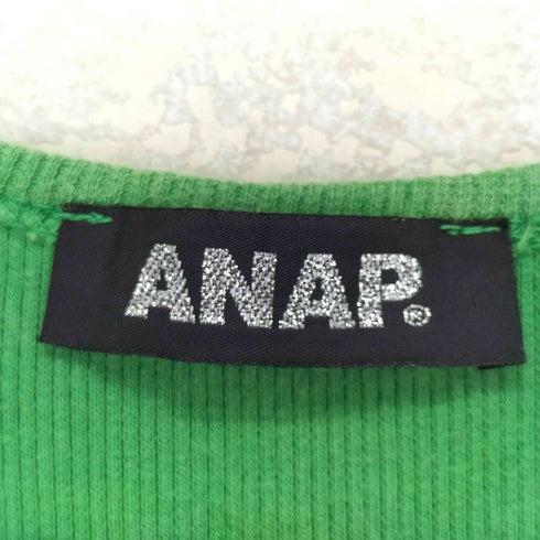 アナップ ANAP Y2K フロントプリントタンクトップ レディース