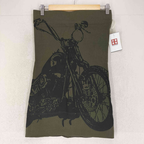 Y2K バイクプリント ストレッチタイトスカート レディース JPN:M