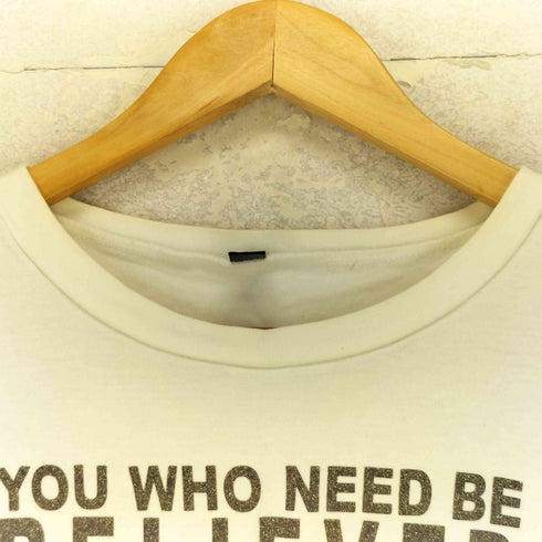 Plus sign Y2K スパンコールラメプリント クルーネックTシャツ レディース JPN:M