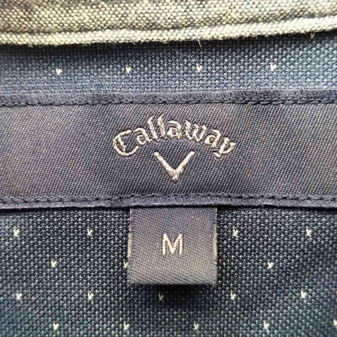 キャロウェイ Callaway ゴルフ ドットポロシャツ メンズ M