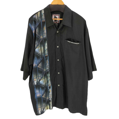 DAMANI DADA 90-00S Swiching Design Loose Open Collar Shirt メンズ 2XL