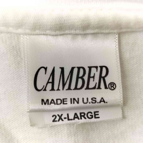 キャンバー CAMBER USA製 ヘビーオンス クルーネック Tシャツ メンズ 2XL