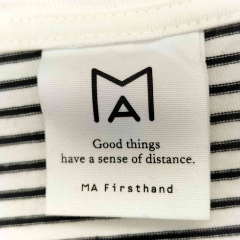 ファーストハンド Firsthand MA ボーダーカットソー メンズ JPN:M