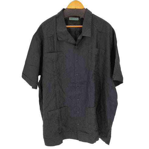キューバベラ CUBAVERA リネン キューバシャツ メンズ 3XL