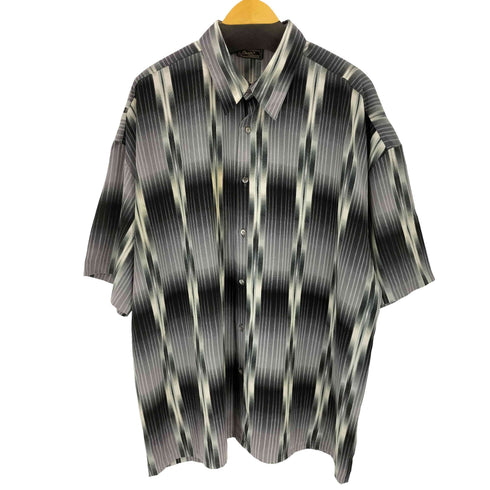 Monzini COLLECTION グラデージョンストライプシャツ メンズ 3X