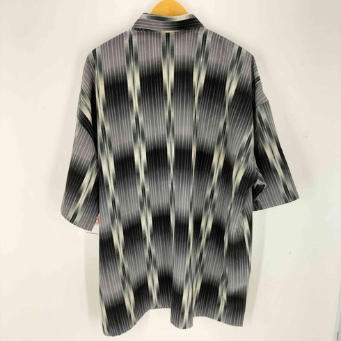 Monzini COLLECTION グラデージョンストライプシャツ メンズ 3X