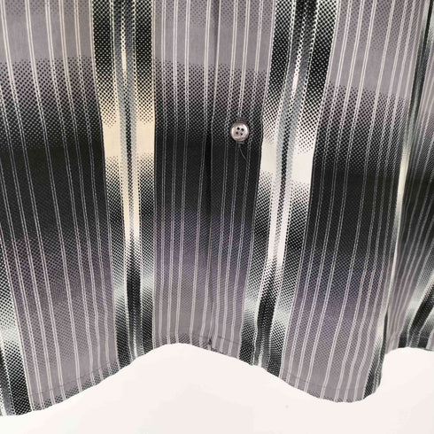 Monzini COLLECTION グラデージョンストライプシャツ メンズ 3X