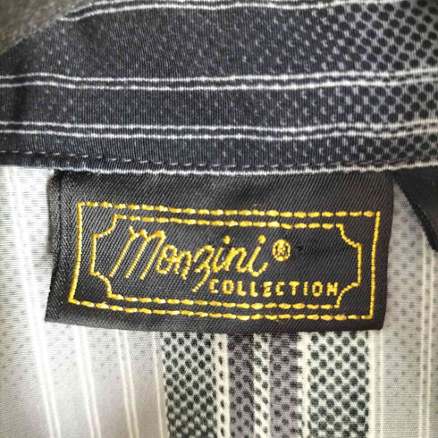 Monzini COLLECTION グラデージョンストライプシャツ メンズ 3X